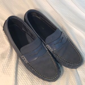 Cole Haan blue driving Mocs